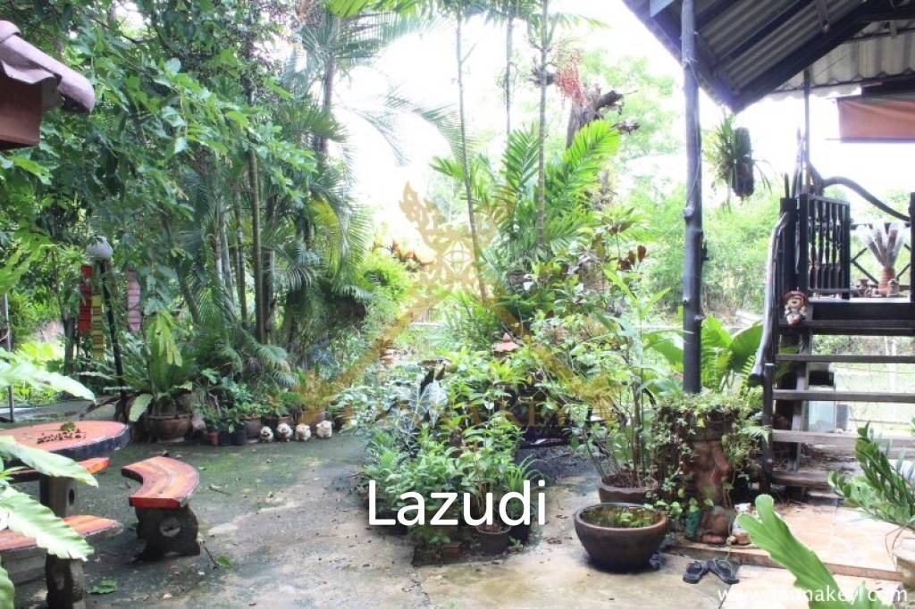 Nice Location House with 1-2-0 rai of Land