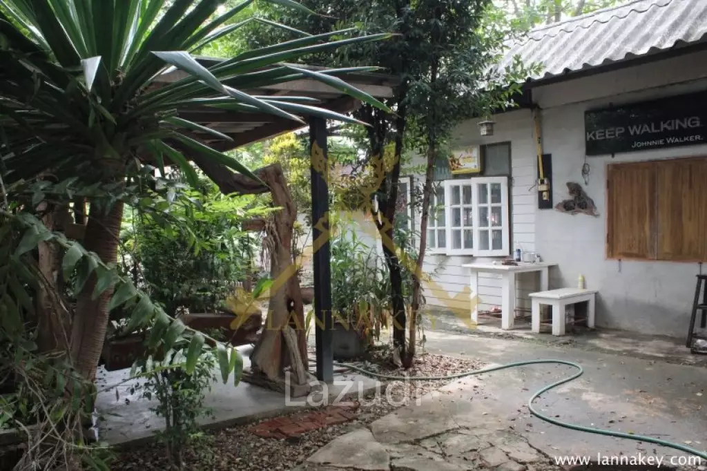 Nice Location House with 1-2-0 rai of Land