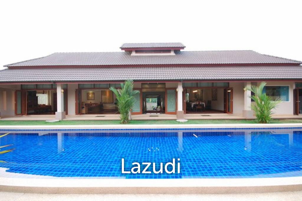 5 Bed 6 Bath 341 SQ.M Lanna Pool Villa