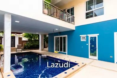 EMERALD HEIGHTS VILLAGE : 4 Bed pool villa with large covered terrace and open view