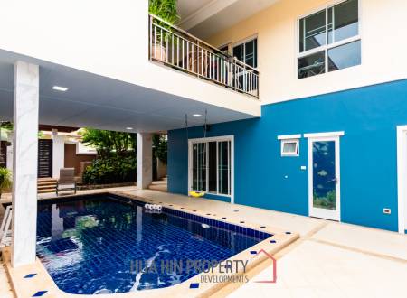 EMERALD HEIGHTS VILLAGE : 4 Bed pool villa with large covered terrace and open view