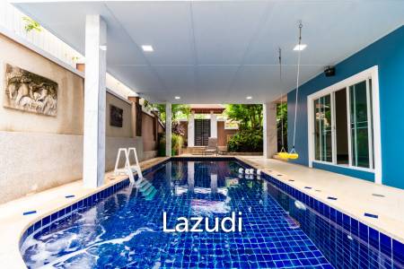 4 Bed pool villa with large covered terrace and open view