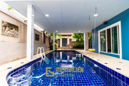 4 Bed pool villa with large covered terrace and open view