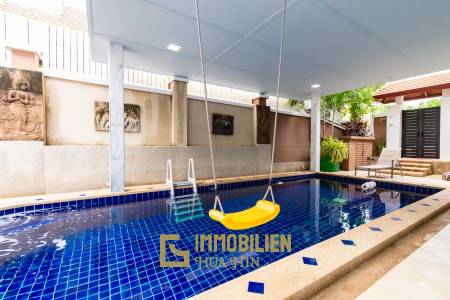 4 Bed pool villa with large covered terrace and open view