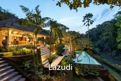 RIVERSIDE OASIS: A SPECTACULAR VILLA RETREAT IN CEPAKA, TABANAN