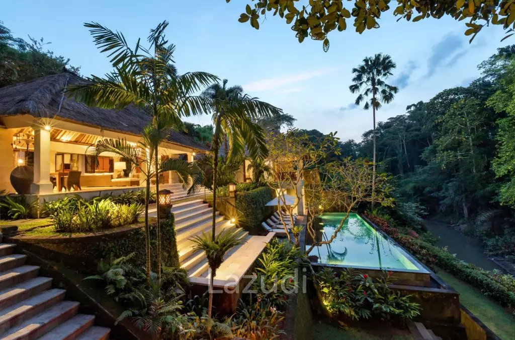 RIVERSIDE OASIS: A SPECTACULAR VILLA RETREAT IN CEPAKA, TABANAN