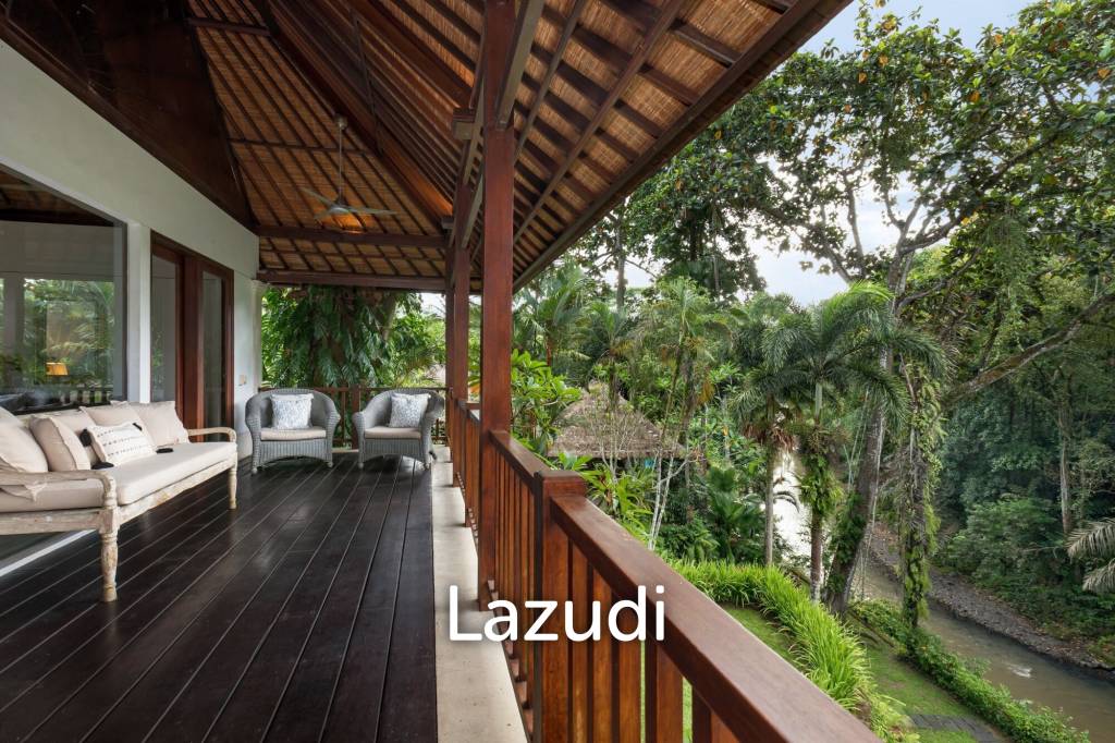 RIVERSIDE OASIS: A SPECTACULAR VILLA RETREAT IN CEPAKA, TABANAN