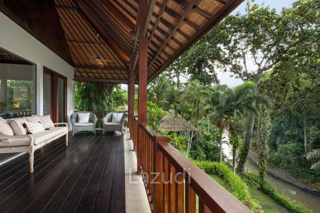 RIVERSIDE OASIS: A SPECTACULAR VILLA RETREAT IN CEPAKA, TABANAN