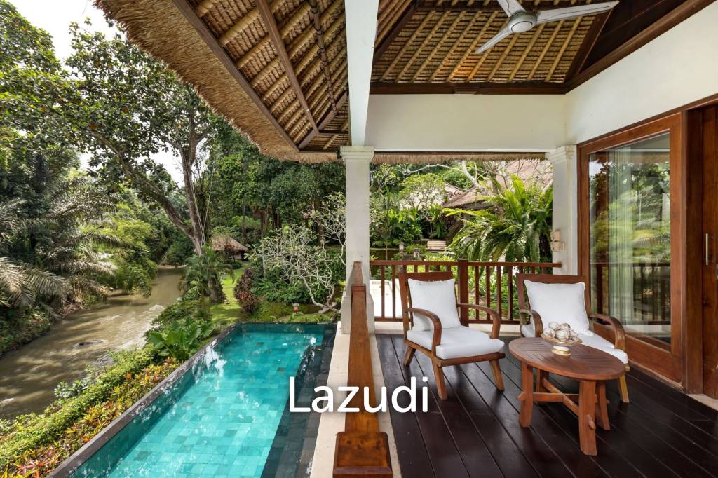 RIVERSIDE OASIS: A SPECTACULAR VILLA RETREAT IN CEPAKA, TABANAN