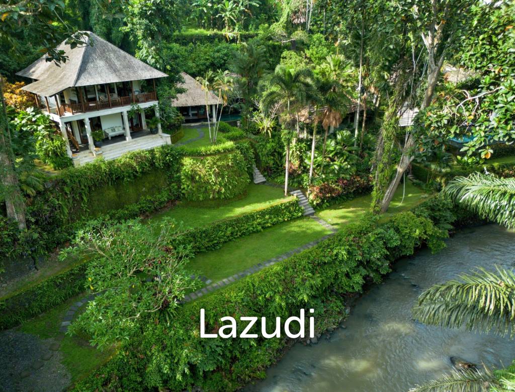 RIVERSIDE OASIS: A SPECTACULAR VILLA RETREAT IN CEPAKA, TABANAN