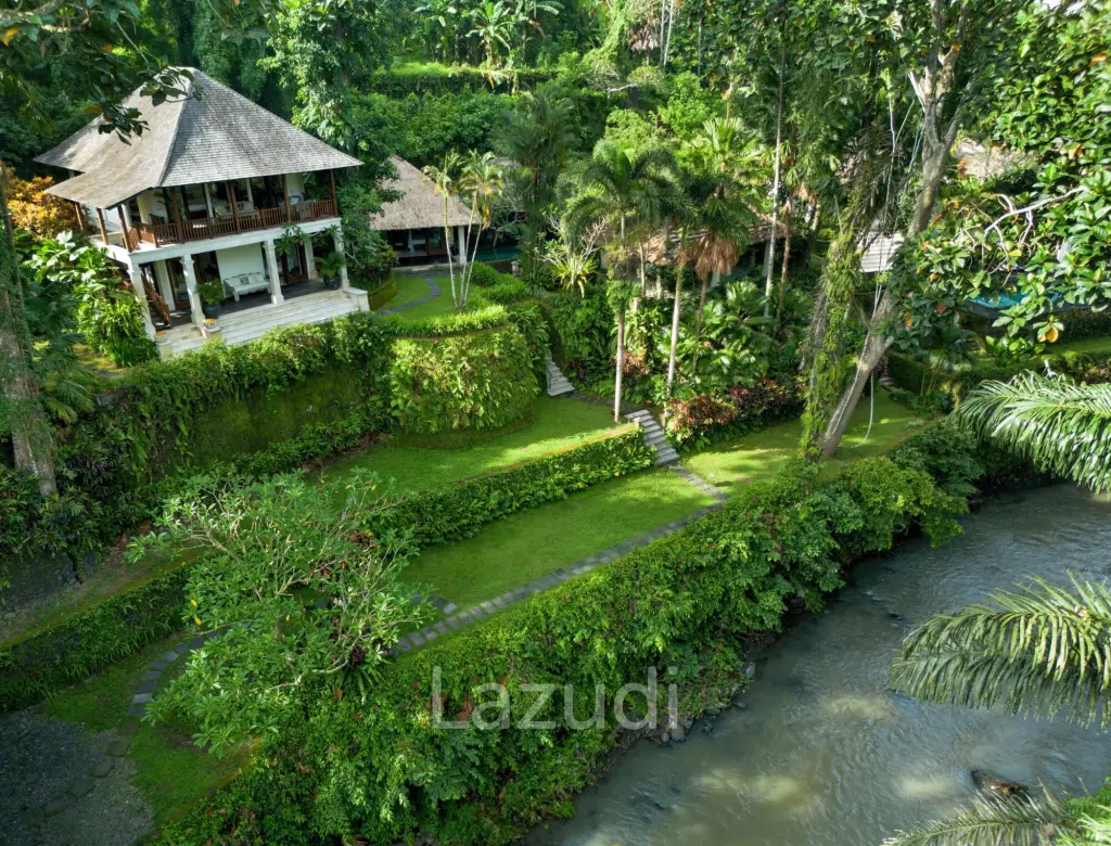 RIVERSIDE OASIS: A SPECTACULAR VILLA RETREAT IN CEPAKA, TABANAN