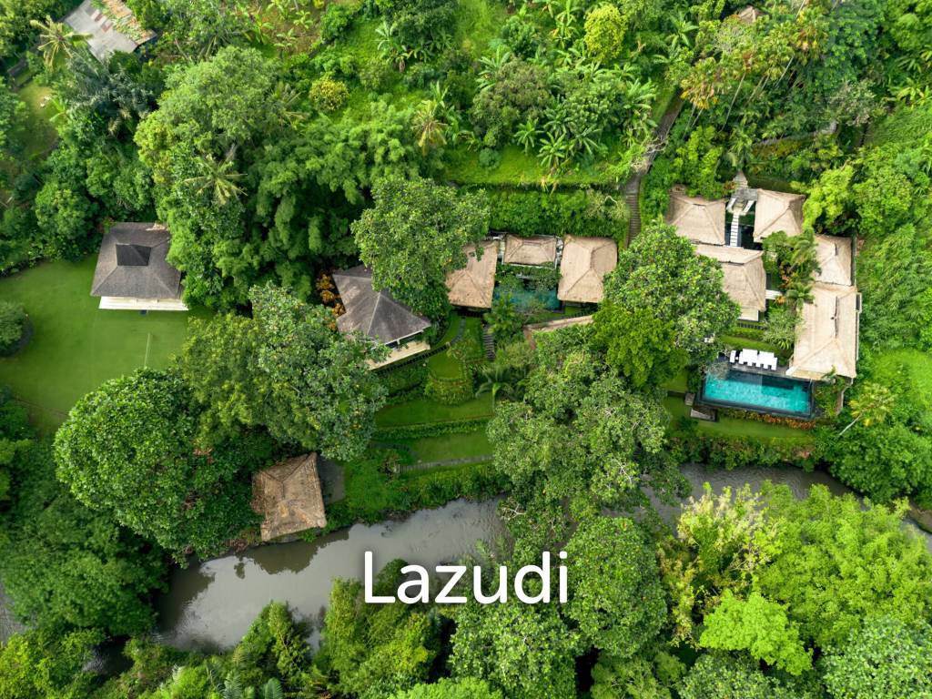 RIVERSIDE OASIS: A SPECTACULAR VILLA RETREAT IN CEPAKA, TABANAN