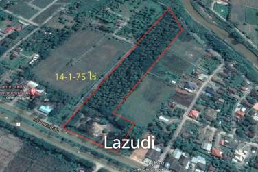 14-1-75 rai of Land near White Temple for Sale 14-1-75 rai of Land near White Temple for Sale
