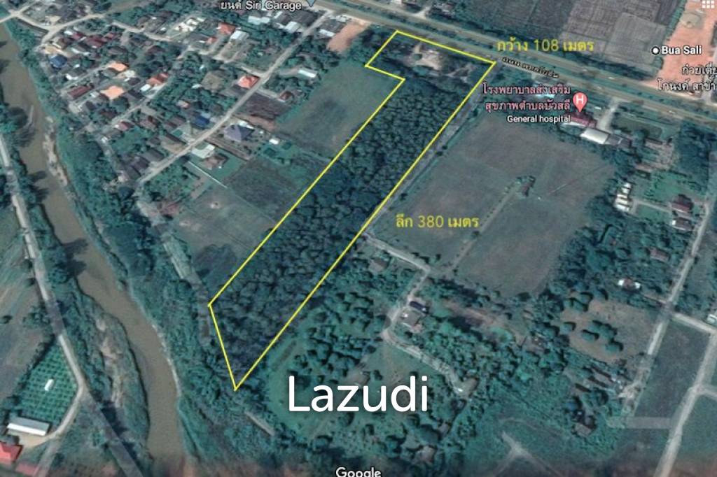 14-1-75 rai of Land near White Temple for Sale