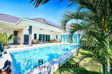 12.5 kW solar system with battery / tiled exterior / Thai outdoor kitchen 12.5 kW solar system with battery / tiled exterior / Thai outdoor kitchen