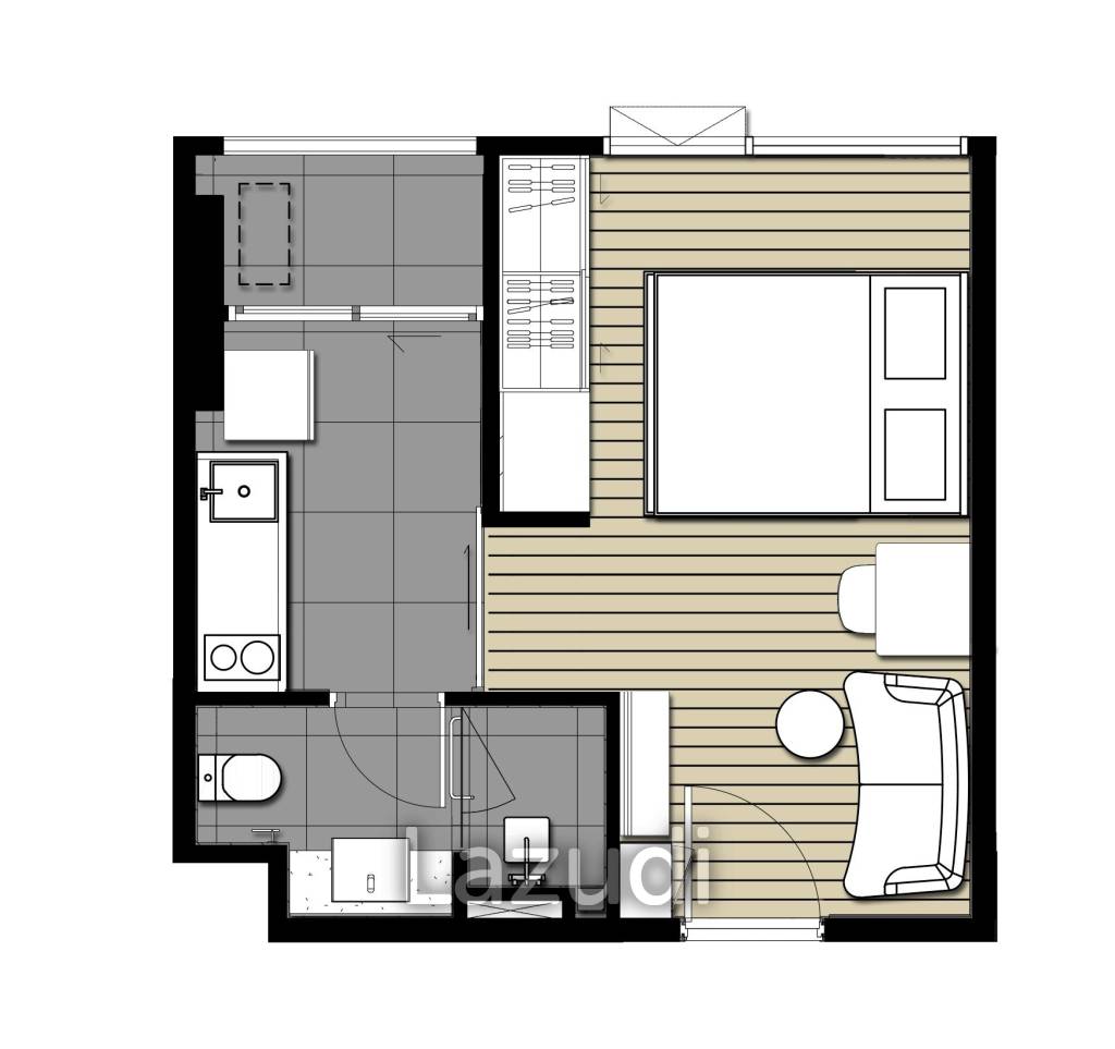 Studio 1 Bath 26.70 SQ.M Coco Parc