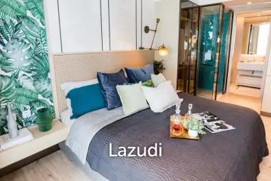 1 Bedroom 1 Bathroom 37.50 SQ.M. Arom Wongamat