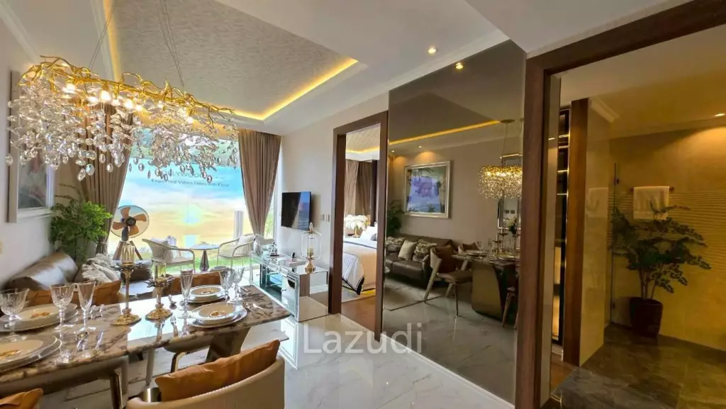 1 Bed 1 Bath 39 SQ.M. The Riviera Malibu and Residence