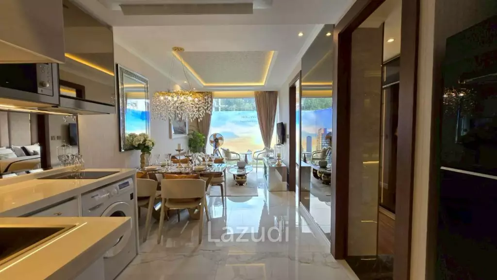 1 Bed 1 Bath 39 SQ.M. The Riviera Malibu and Residence