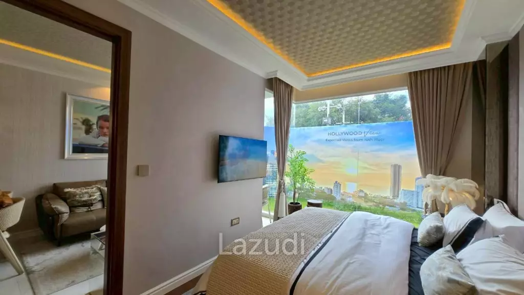 1 Bed 1 Bath 39 SQ.M. The Riviera Malibu and Residence