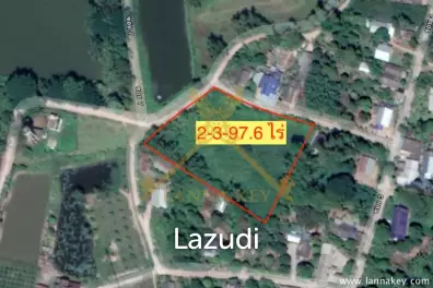 Lake side Land in Whiang Chai for Sale