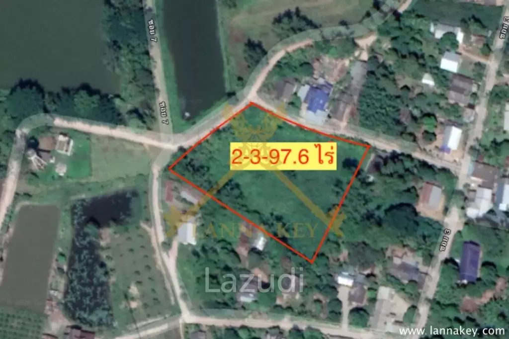 Lake side Land in Whiang Chai for Sale