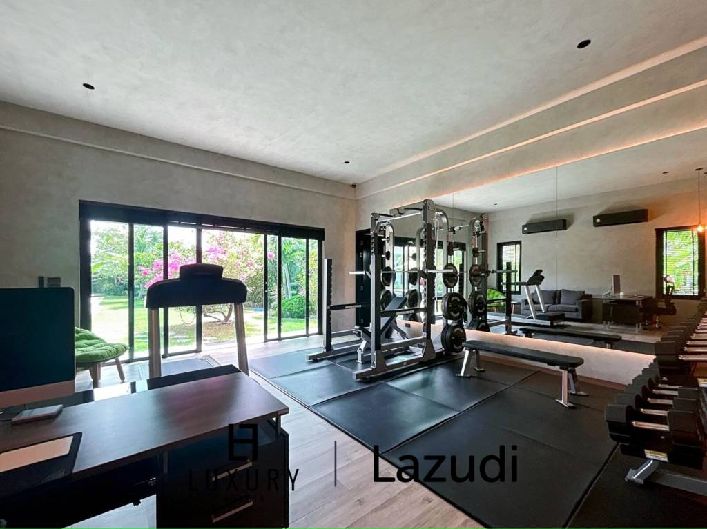 The Clouds: Stunning 4 Bedroom Pool Villa: Home Gym