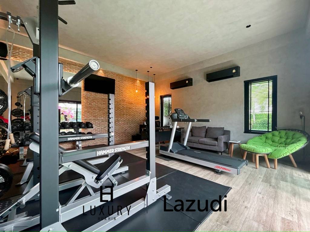 The Clouds: Stunning 4 Bedroom Pool Villa: Home Gym