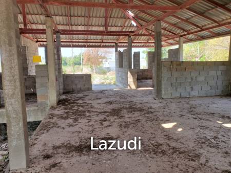 Partially built house on 1 rai land close to Mali Prestige