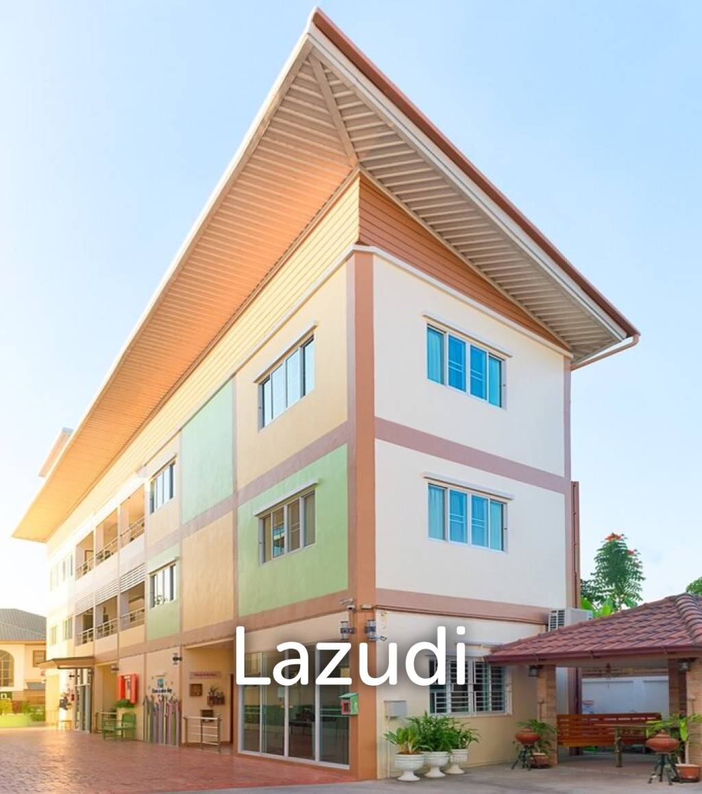 ขายโรงแรม/อพาร์ทเม้นท์ 3 ชั้นพร้อมเฟอร์ฯ ใกล้กับม.แม่โจ้