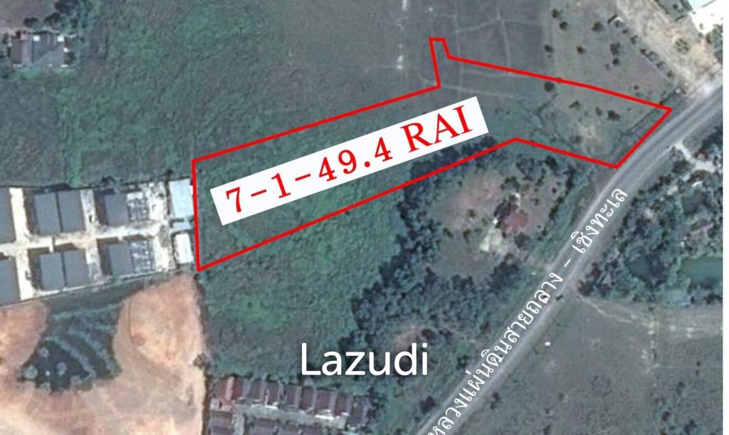 Prime 11,797.60 SQ.M Land for Sale in Thalang, Phuket