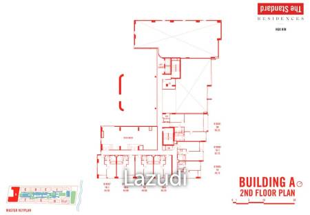 1 Bed 1 Bath 45.25 SQ.M The Standard Residences Hua Hin