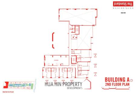 1 Bed 1 Bath 45.25 SQ.M The Standard Residences Hua Hin