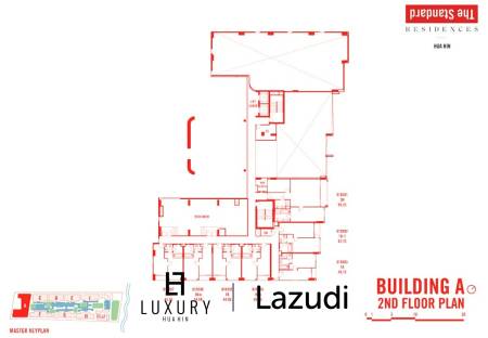 1 Bed 1 Bath 45.25 SQ.M The Standard Residences Hua Hin