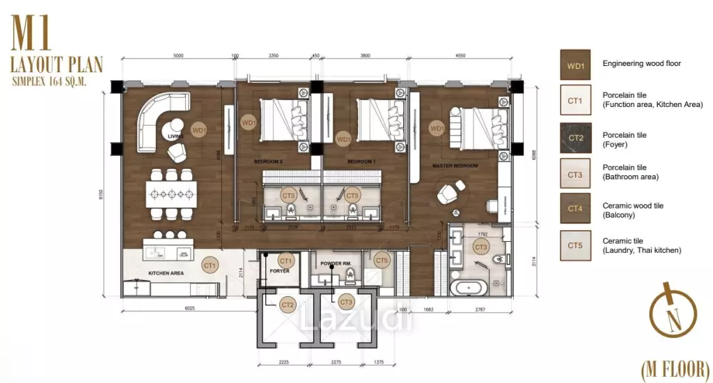 3 Bed 4 Bath 164 SQ.M 8 Residence - Condo