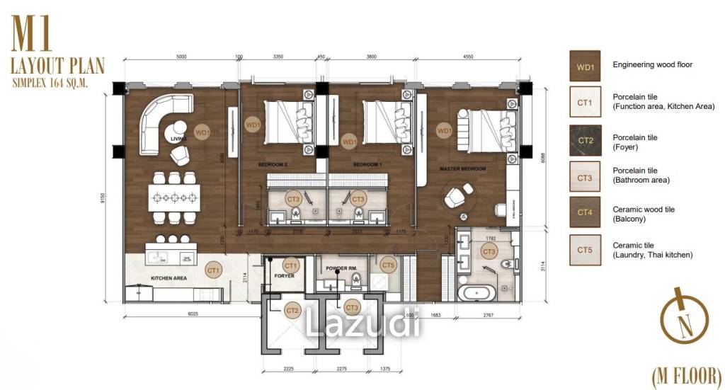 3 Bed 4 Bath 164 SQ.M 8 Residence - Condo
