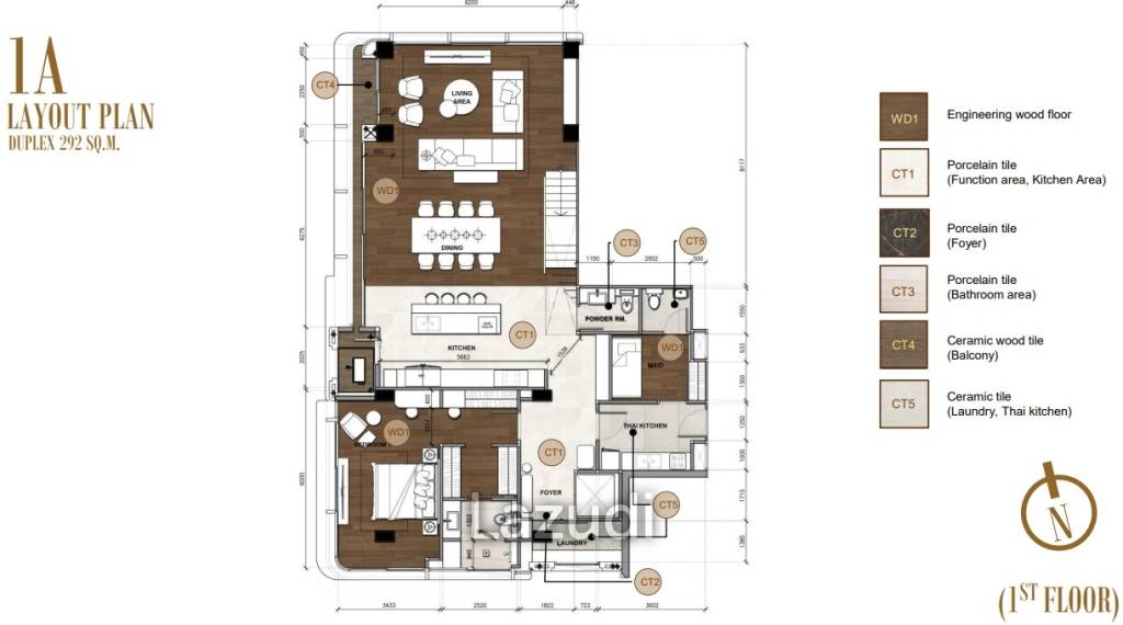 3 Bed Duplex 292 SQ.M 8 Residence - Condo