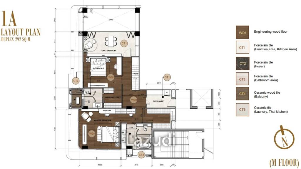 3 Bed Duplex 292 SQ.M 8 Residence - Condo