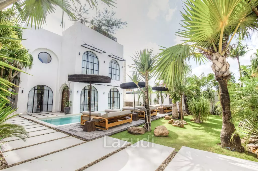 NEWLY BUILT MEDITERRANEAN-SPANISH STYLE VILLA MINUTES DRIVE TO BERAWA BEACH