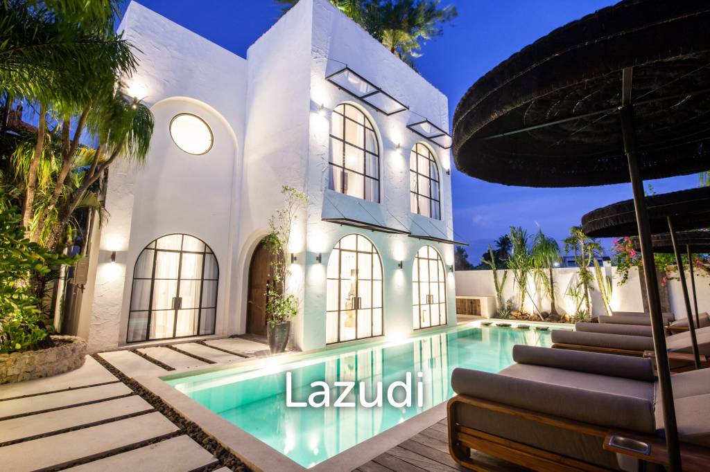 NEWLY BUILT MEDITERRANEAN-SPANISH STYLE VILLA MINUTES DRIVE TO BERAWA BEACH