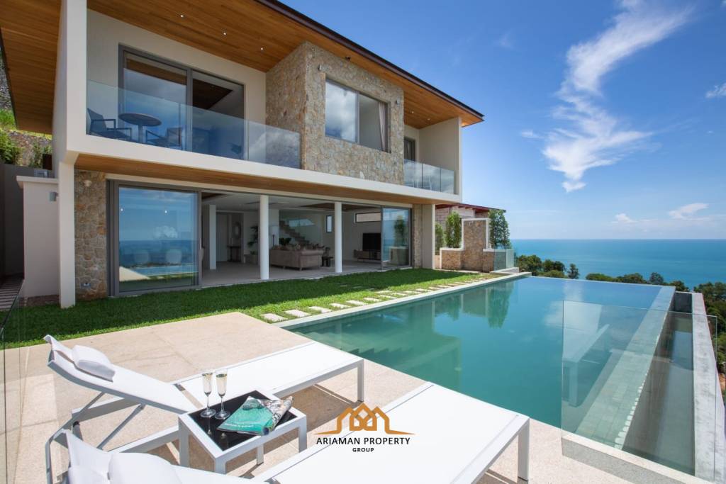 Brand New 4-Bedroom Luxury Villa with Breathtaking Sea Views