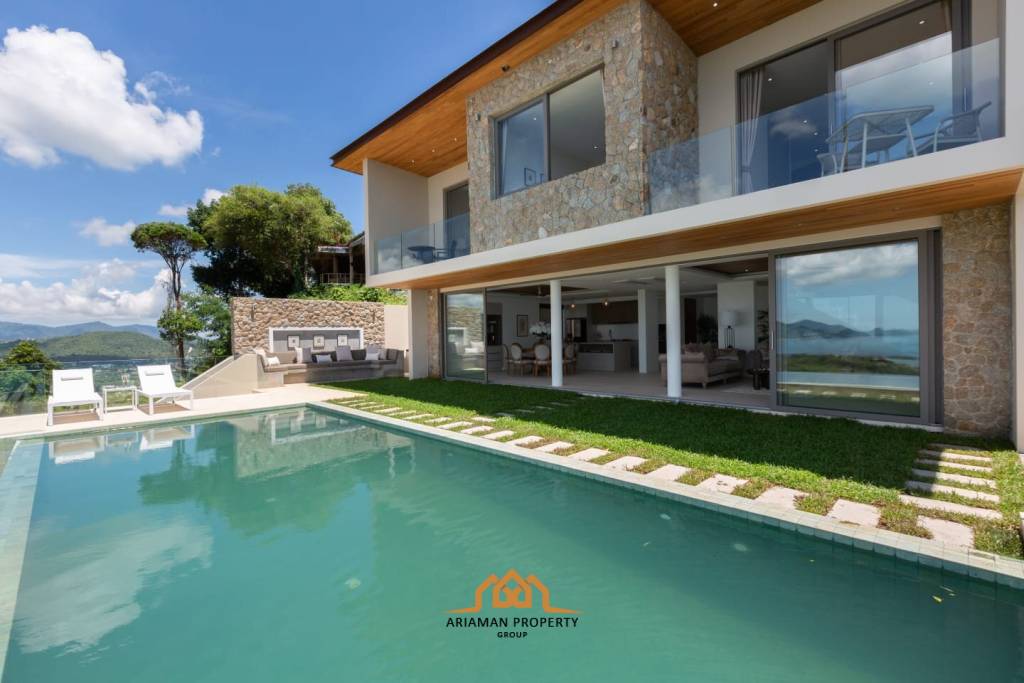 Brand New 4-Bedroom Luxury Villa with Breathtaking Sea Views