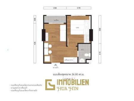 26 qm 1 Bett 1 Bad Apartment Für Verkauf