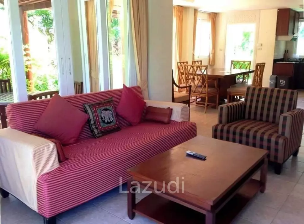 BAAN TALAY SAMRAN : 3 beds on the beachside villa