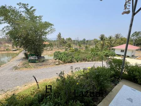 Pool villa on an impressively 6 Rai land plot and Fish Ponds