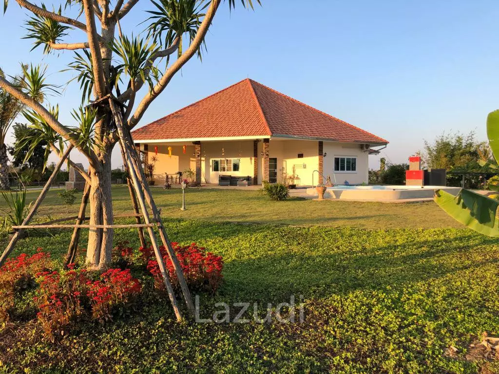3 bedroom poolvilla on 7200 square meters for sale