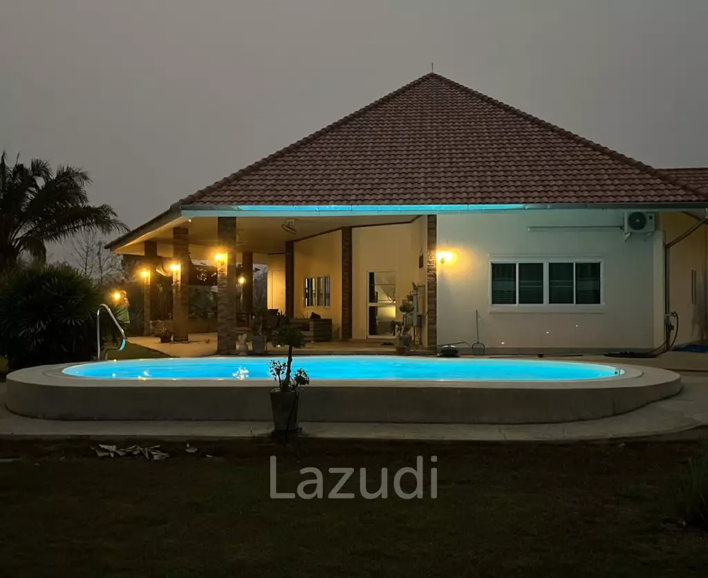 3 bedroom poolvilla on 7200 square meters for sale