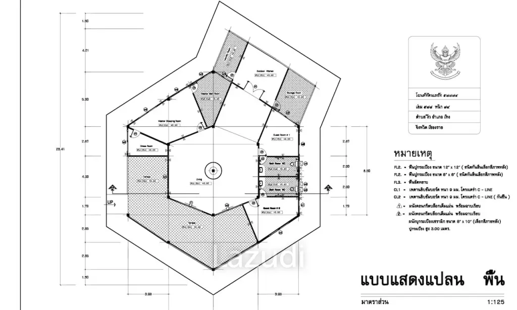 3 bedroom poolvilla on 7200 square meters for sale