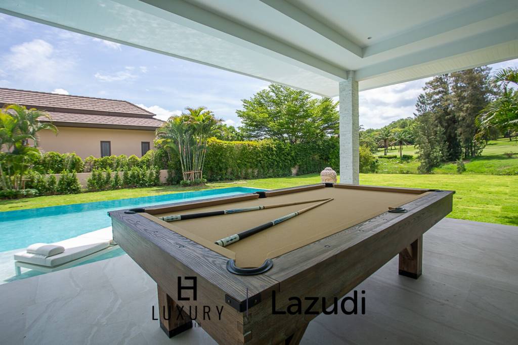 Palm Hills Golfplatz: Luxuriöse 4 Schlafzimmer Pool Villa