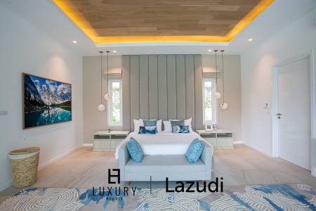 Palm Hills Golfplatz: Luxuriöse 4 Schlafzimmer Pool Villa